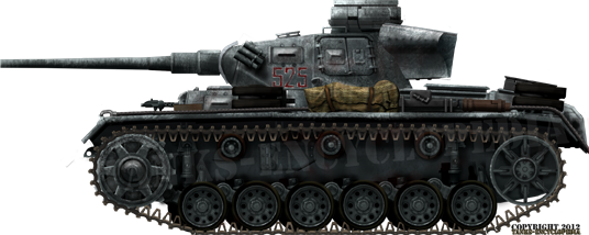 Late Panzer III Ausf.J, Russia, 1942