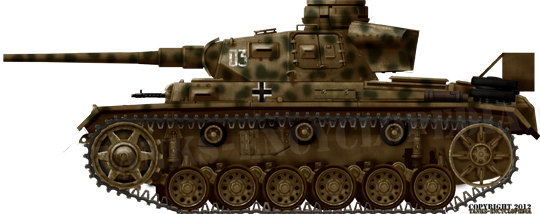 Late Panzer III Ausf.J, Sicily, 1943