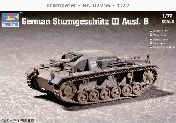 计算机生成了可选文字: German Sturmgeschütz m Ausf. B 