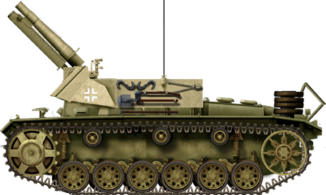 15cm sIG-33 L/11_auf_Fahrgestell_Panzerkampfwagen-III_Ausf-H(Sf)